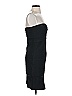 Bebe Solid Black Cocktail Dress Size S - photo 4