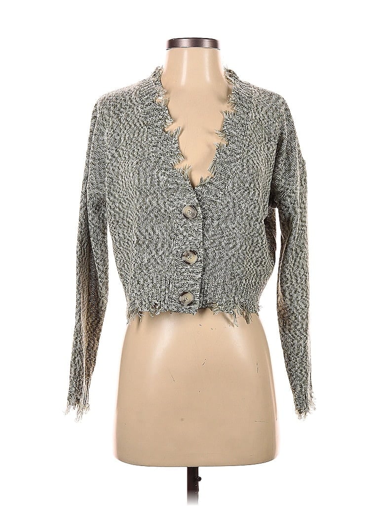 Pre-owned Daytrip Cardigan Sweater In Gray
