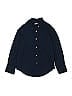 Crewcuts 100% Cotton Solid Blue Long Sleeve Button-Down Shirt Size 8 - photo 1