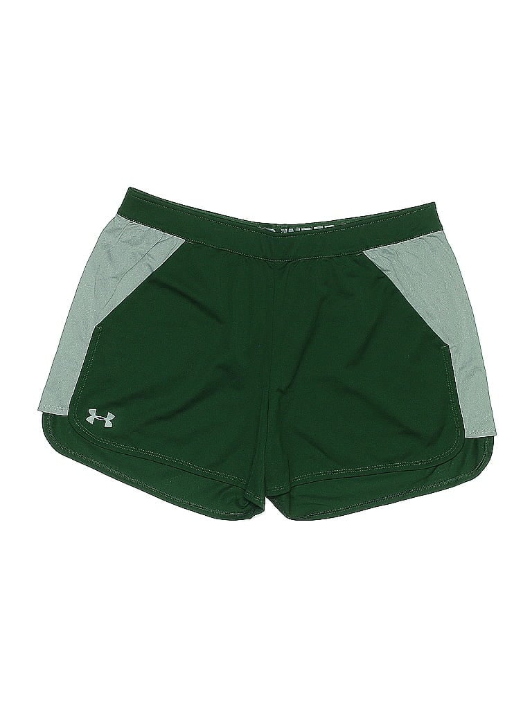 Pre-owned Under Armour Athletic Shorts In Green