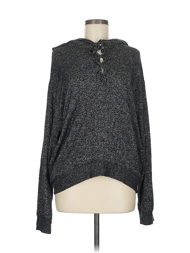 Pre-owned Victoria's Secret Pink Pullover Sweater In Gray