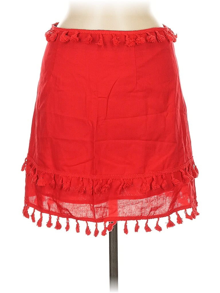 Pre-owned Unbranded Casual Skirt In Red