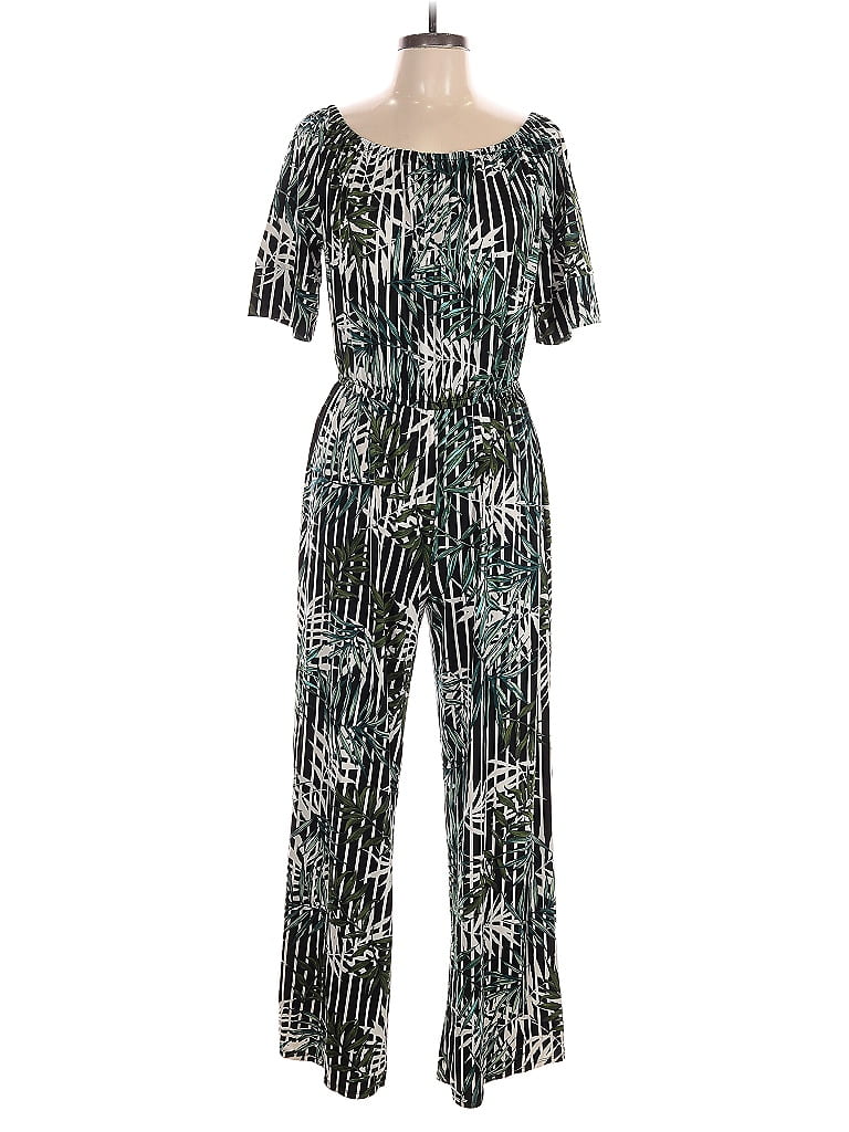 Pre-owned Tacera Jumpsuit In Green