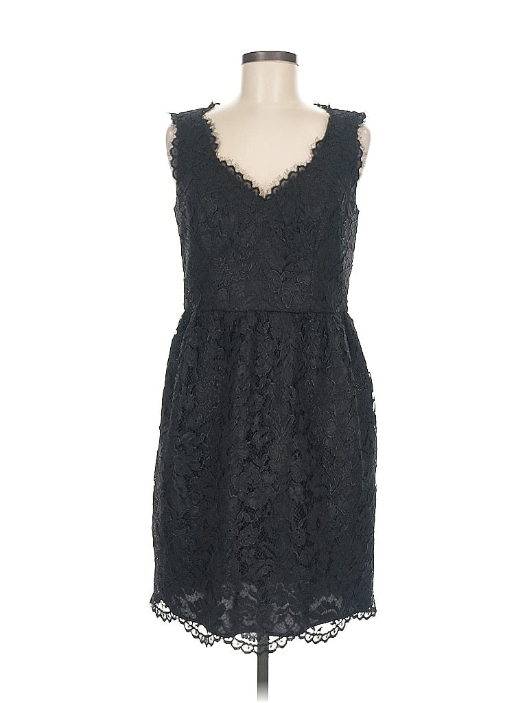 Pre-owned Shoshanna Cocktail Dress In Black