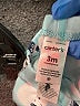 Carter's 100% Cotton Teal Blue Jeggings 0-3 MO / 3 MO - photo 3