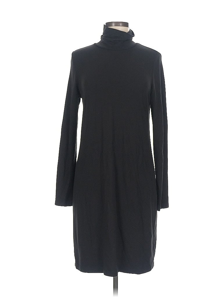 Pre-owned Lou & Grey Casual Dress In Black