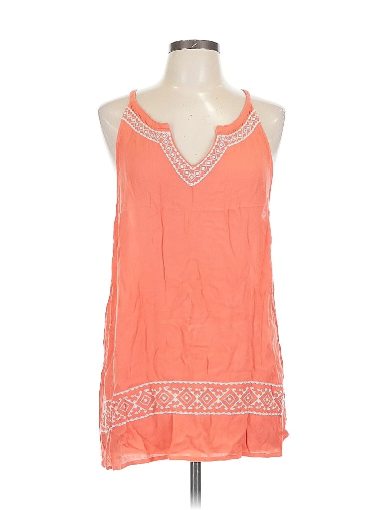 Pre-owned Gap Outlet Sleeveless Blouse In Orange