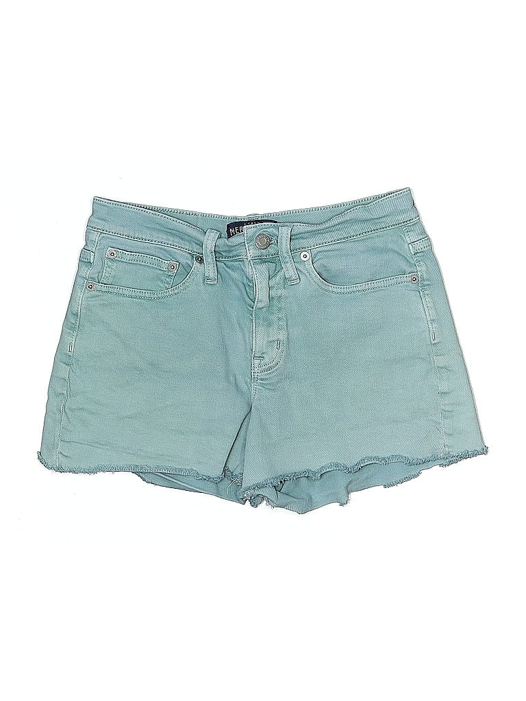 Pre-owned J.crew Mercantile Denim Shorts In Blue