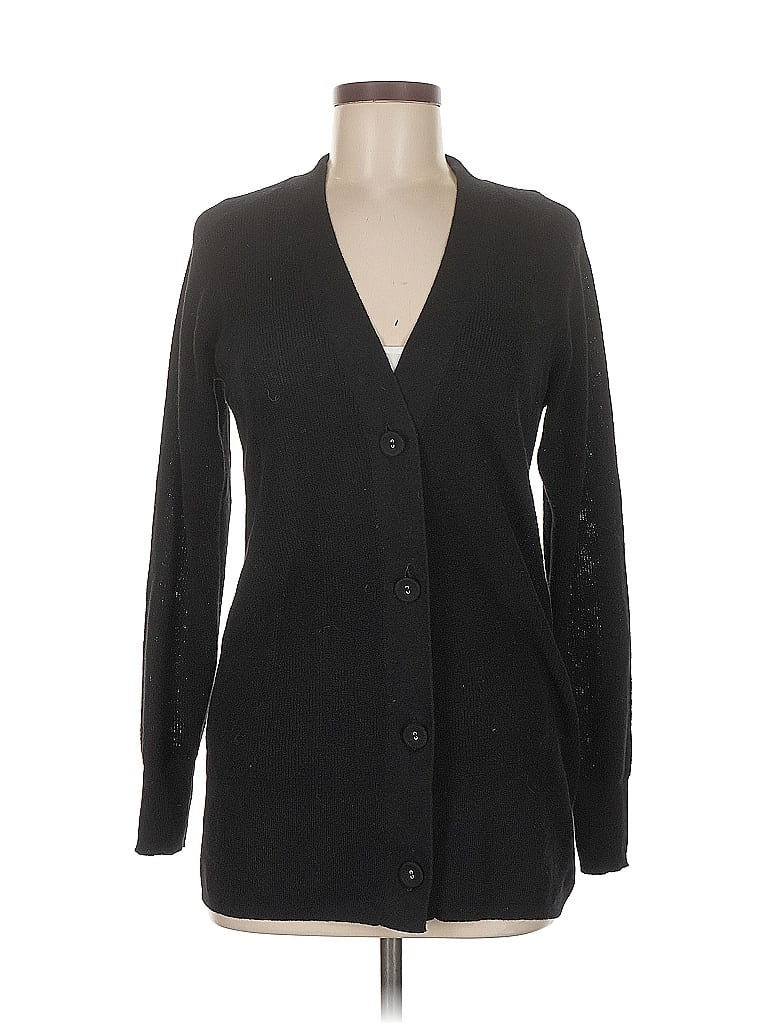 Pre-owned Ann Taylor Loft Cardigan Sweater In Black