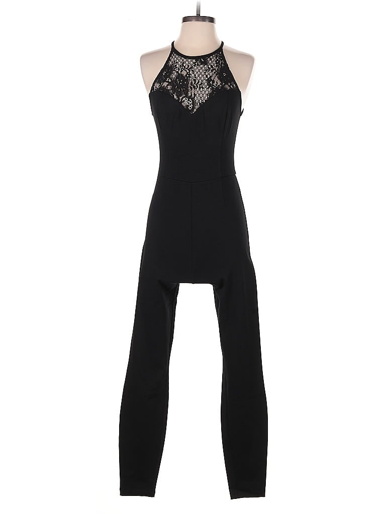 Pre-owned Guess Jumpsuit In Black