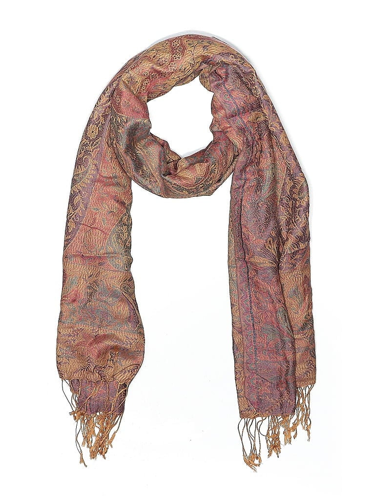 Pre-owned Unbranded Scarf In Pink