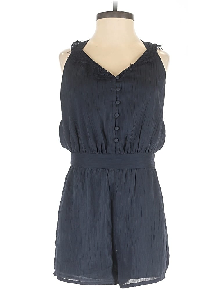 Pre-owned Joa Romper In Blue