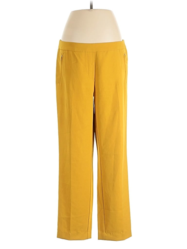 Pre-owned Zac & Rachel Dress Pants In Yellow