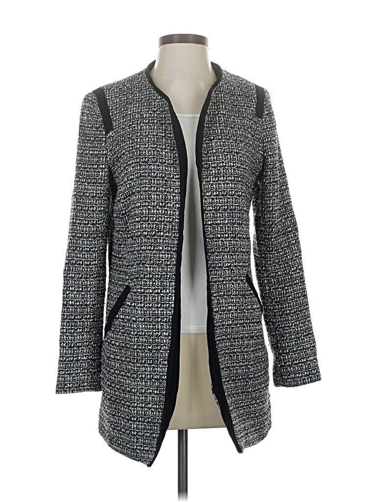 Pre-owned Cynthia Rowley Tjx Coat In Gray