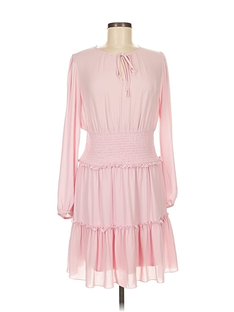 Pre-owned Bcbgmaxazria Cocktail Dress In Pink