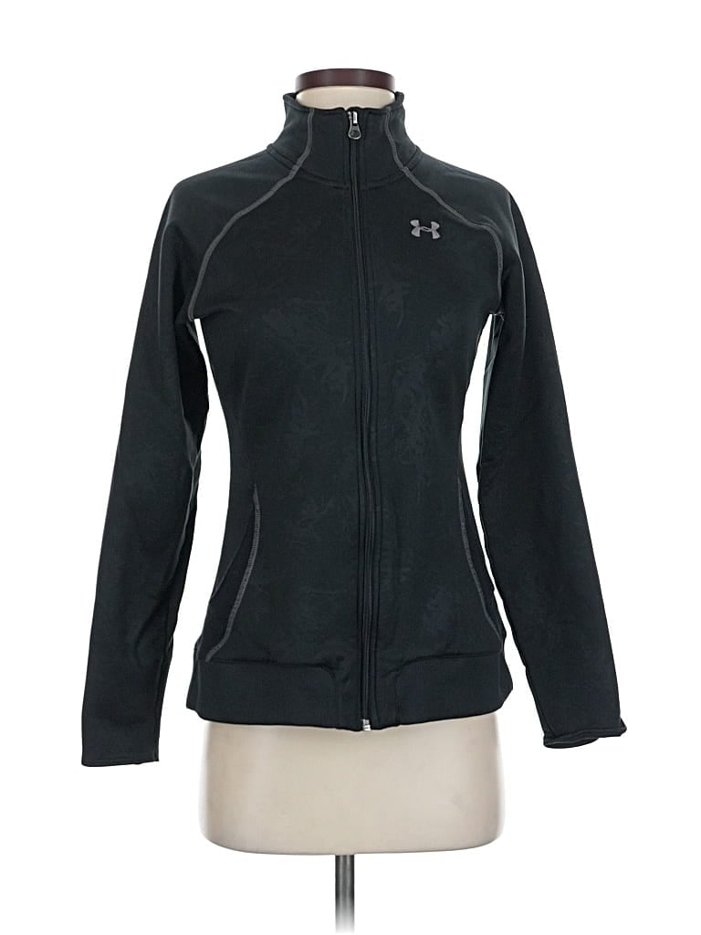 Pre-owned Under Armour Track Jacket In Black