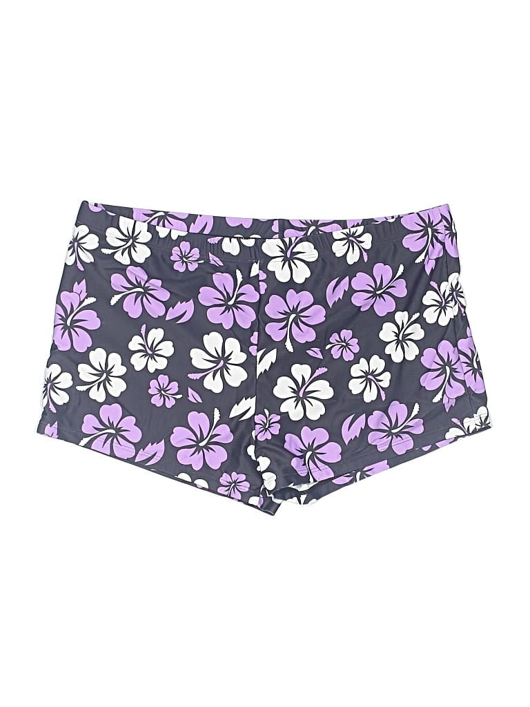Pre-owned Unbranded Swimsuit Bottoms In Purple