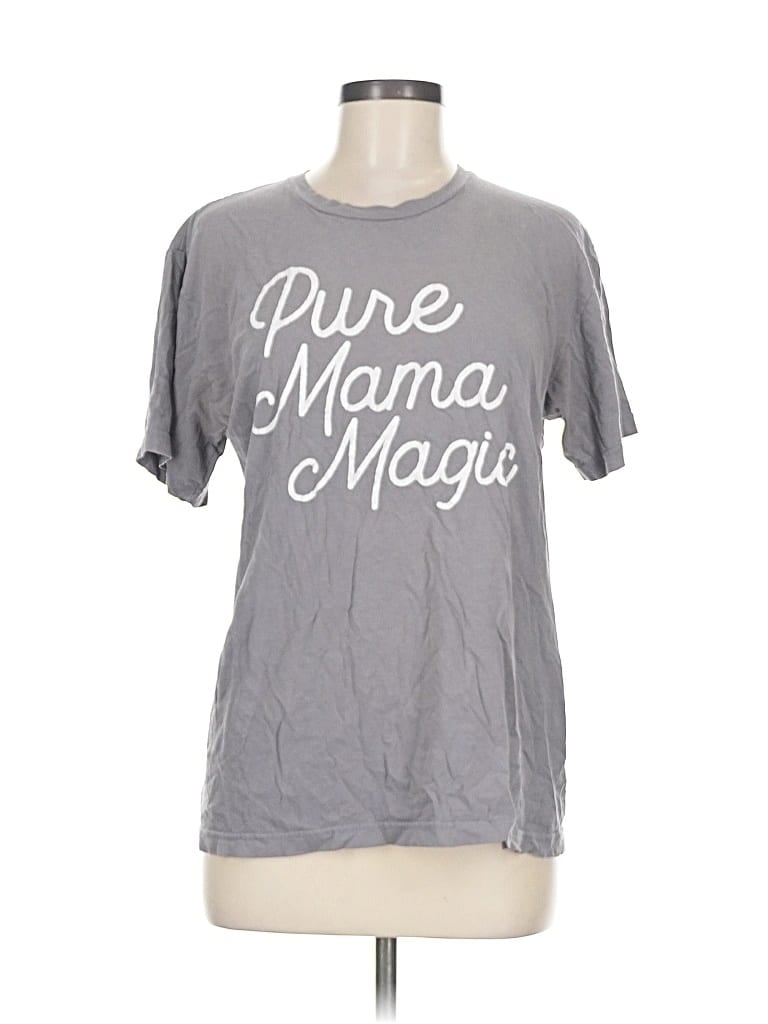 AMERICAN APPAREL Pre-owned Short Sleeve T-shirt In Gray