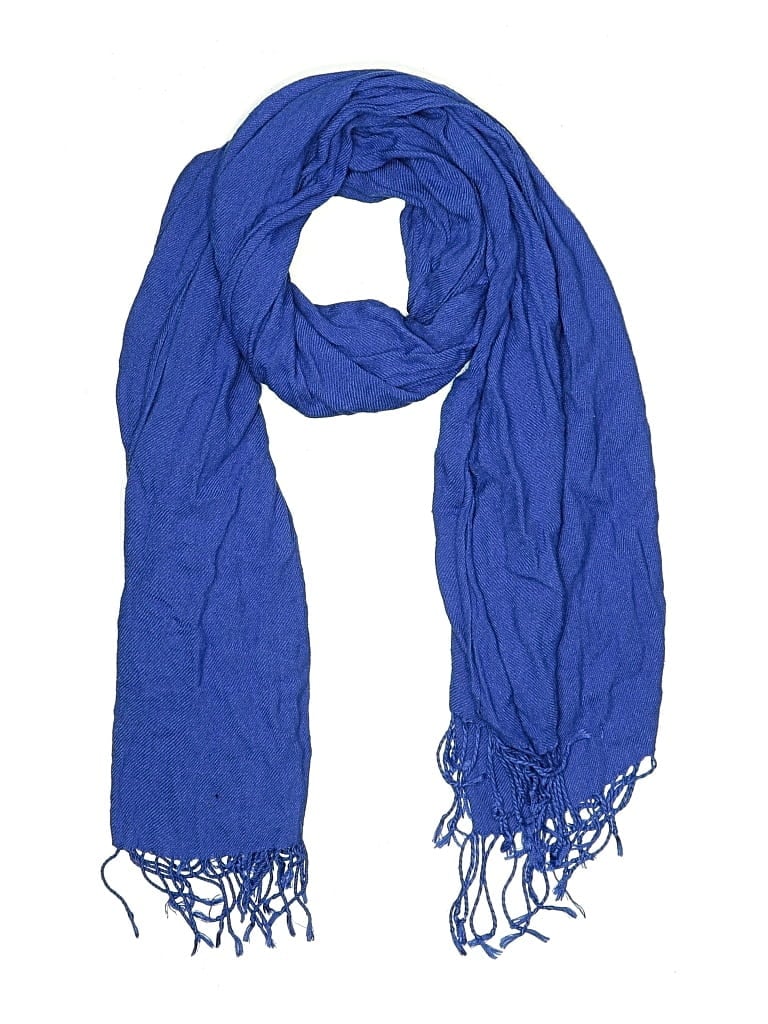 Click to view more detailed imagery on our partner's website Pre-owned Unbranded Scarf In Blue
