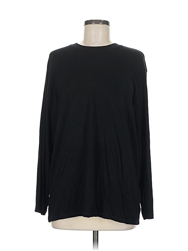 Pre-owned Assorted Brands Long Sleeve T-shirt In Black