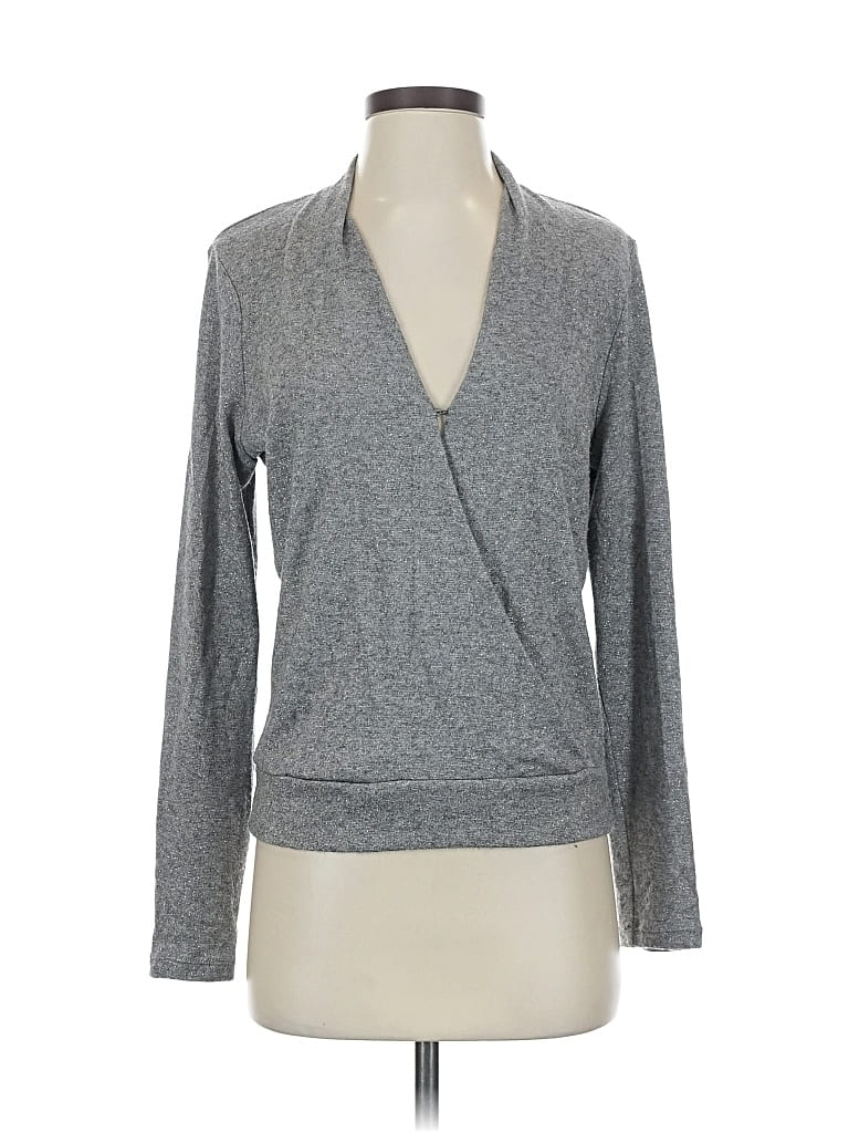 Pre-owned Banana Republic Factory Store Cardigan Sweater In Gray