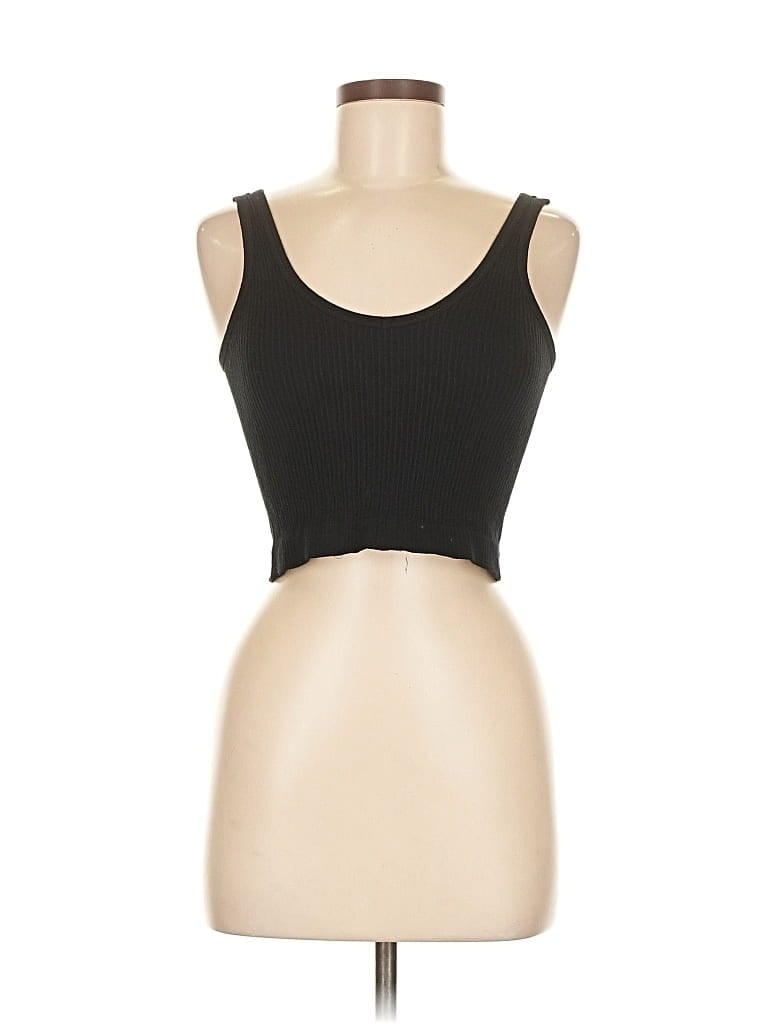 Pre-owned Out From Under Tank Top Black Strapless Neckline Tops
