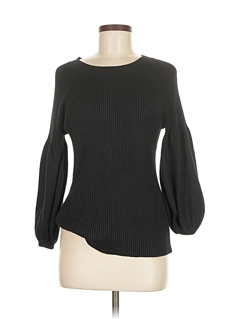 Click to view more detailed imagery on our partner's website Pre-owned Chico's 3/4 Sleeve T-shirt In Black