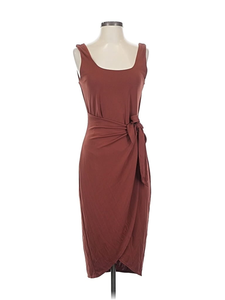 Pre-owned Express Cocktail Dress In Brown