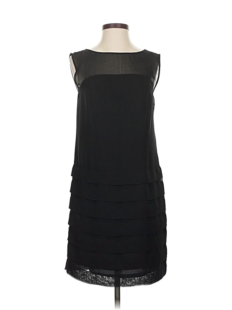Pre-owned Ann Taylor Cocktail Dress In Black