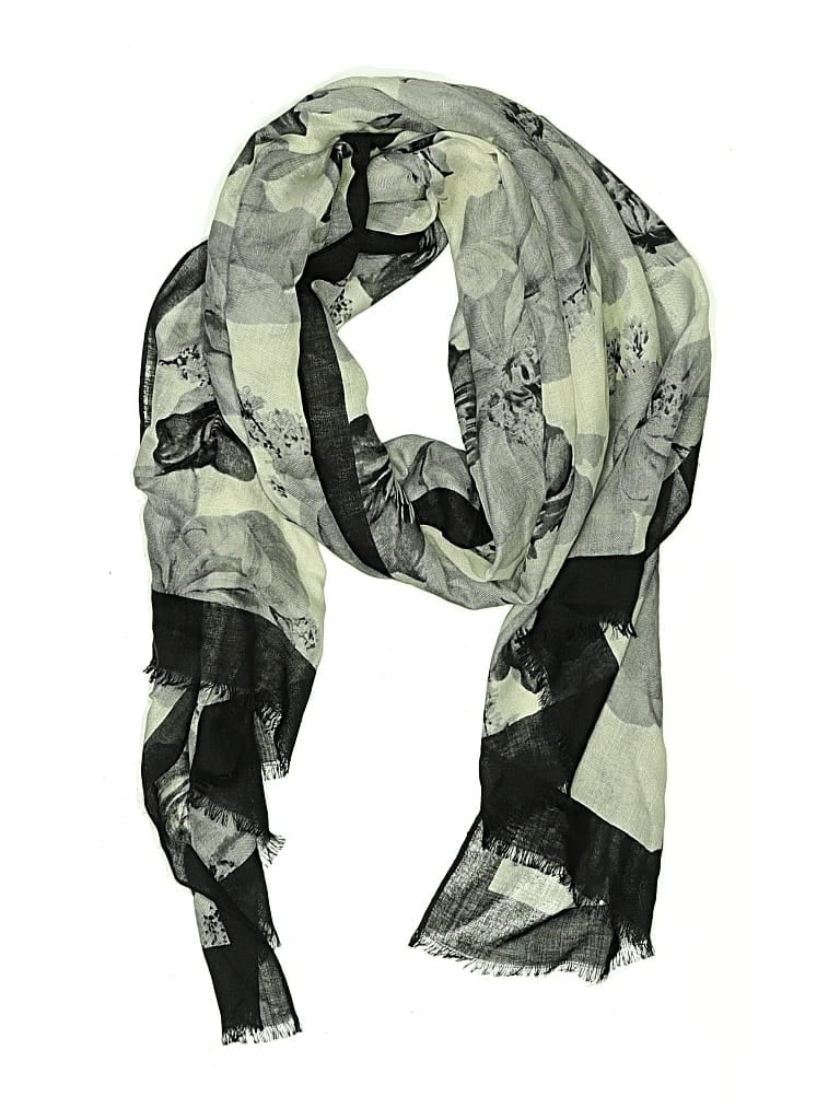 Pre-owned Unbranded Scarf In Black