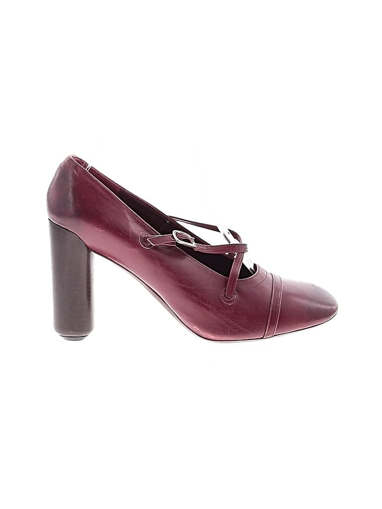 Pre-owned Marc Jacobs Heels In Burgundy