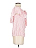 Tommy Hilfiger 100% Polyester Pink Short Sleeve Blouse Size XS - photo 4