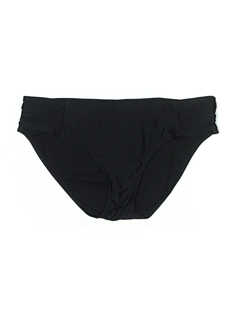 Pre-owned Ocean Blue Swimsuit Bottoms In Black