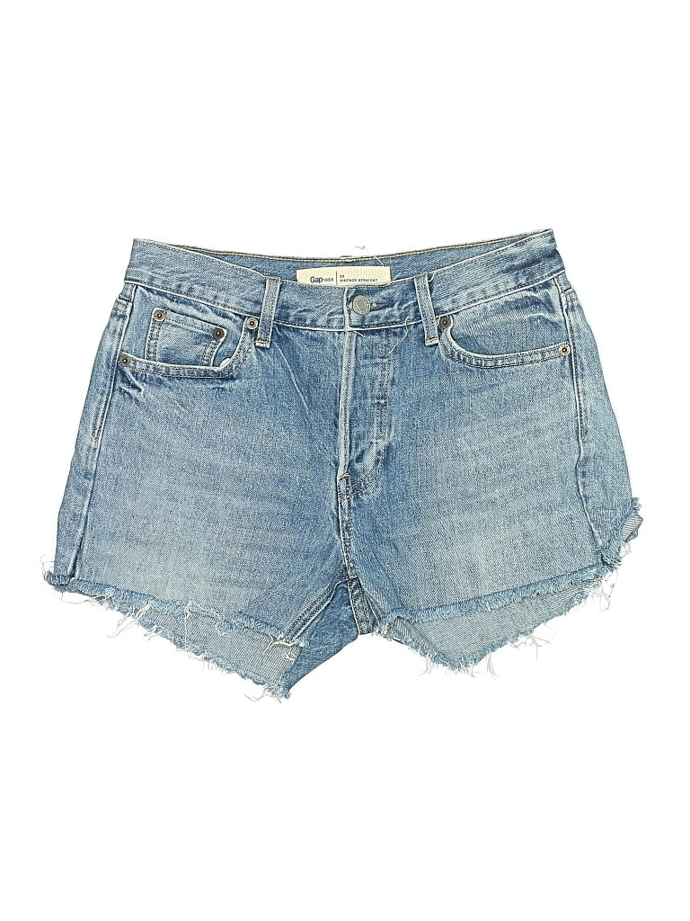 Pre-owned Gap Denim Shorts In Blue