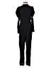 J.Crew 100% Viscose Solid Black Jumpsuit Size 00 - photo 2