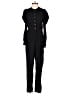 J.Crew 100% Viscose Solid Black Jumpsuit Size 00 - photo 1