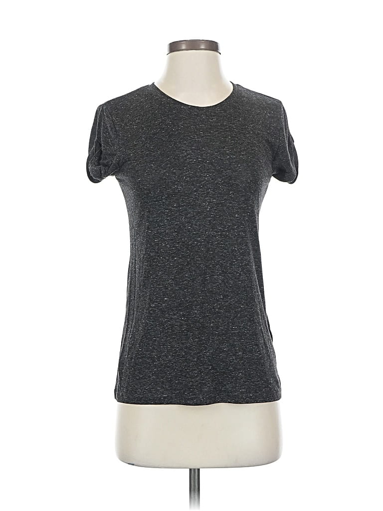 Pre-owned Divided By H&m Short Sleeve T-shirt In Gray