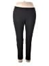 Zac & Rachel Solid Black Gray Active Pants Size 3X - photo 1