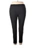 Zac & Rachel Solid Black Gray Active Pants Size 3X - photo 2