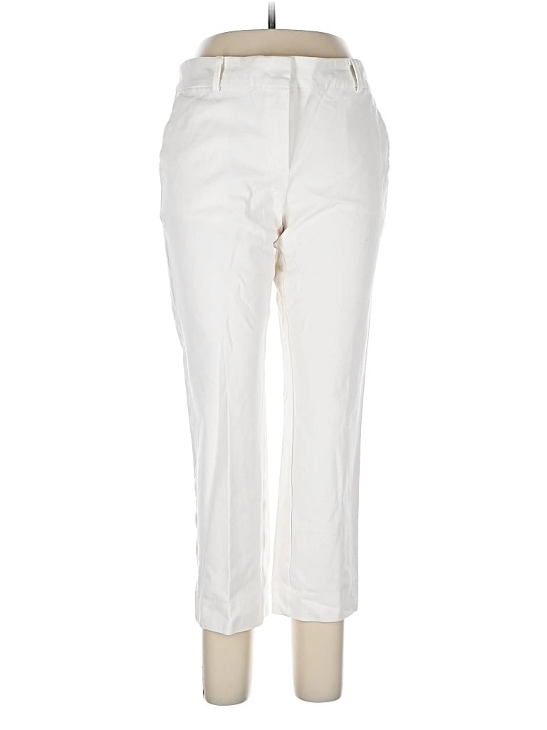 Pre-owned Ann Taylor Factory Casual Pants In White
