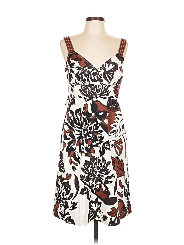 Pre-owned A.n.a. A New Approach Casual Dress In Brown