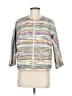 Worth New York Print Silver Jacket Size 6 - photo 1