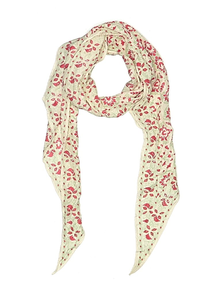 Pre-owned Unbranded Scarf In Red