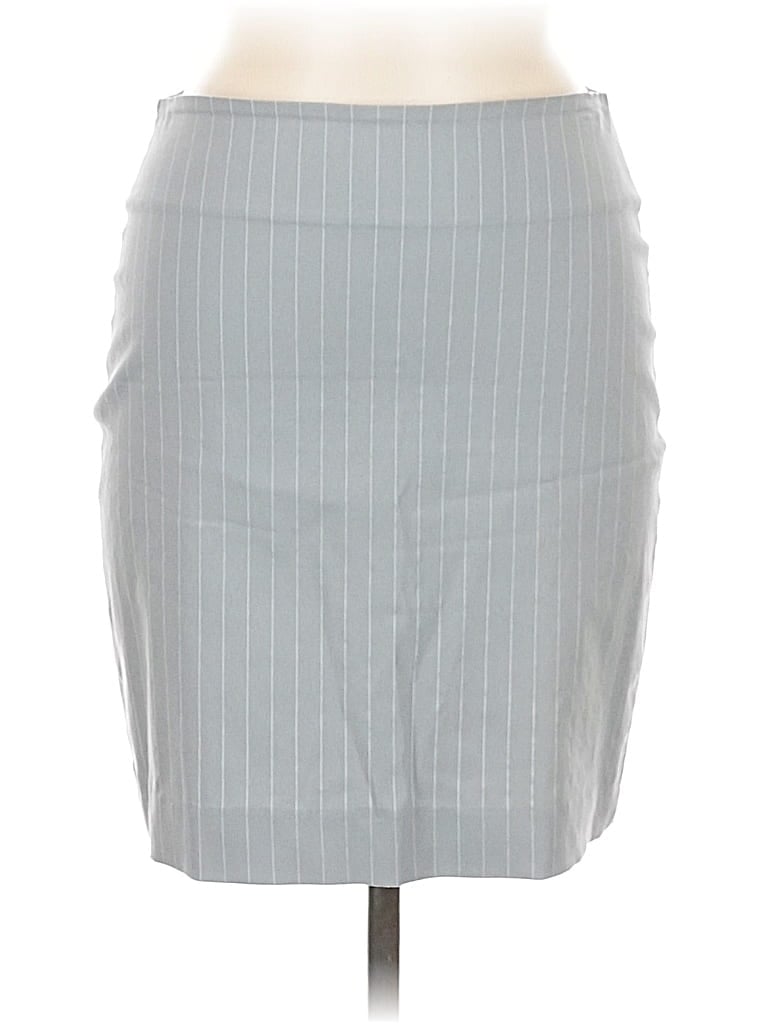 BEBE Pre-owned Formal Skirt In Gray
