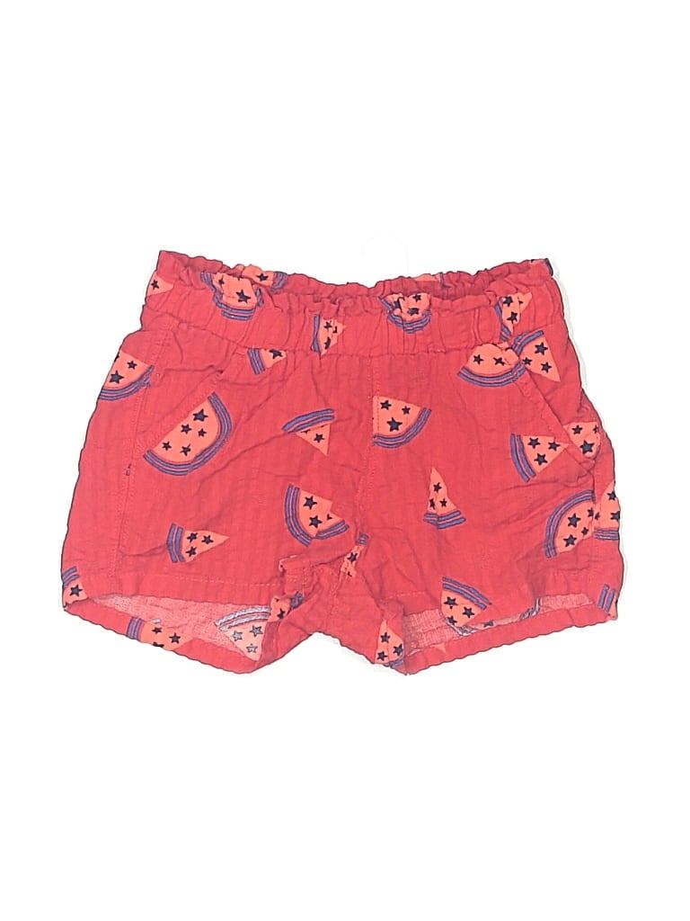 Pre-owned Cat & Jack Kids' Board Shorts In Red