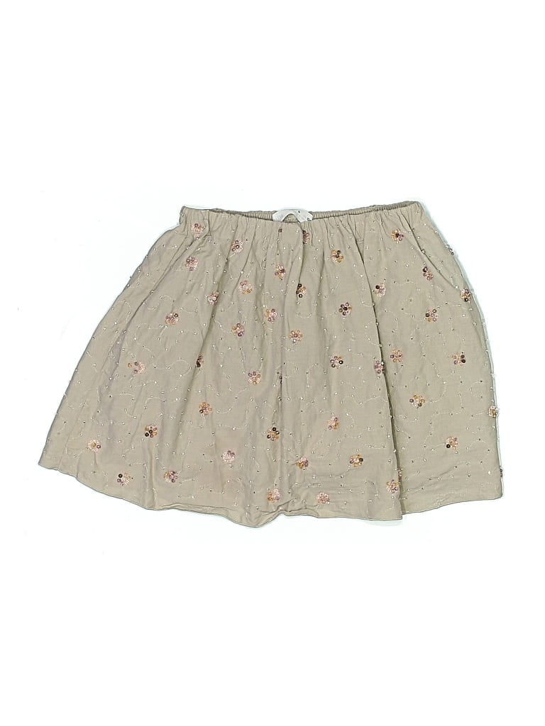 Pre-owned Zara Kids' Skirt In Brown