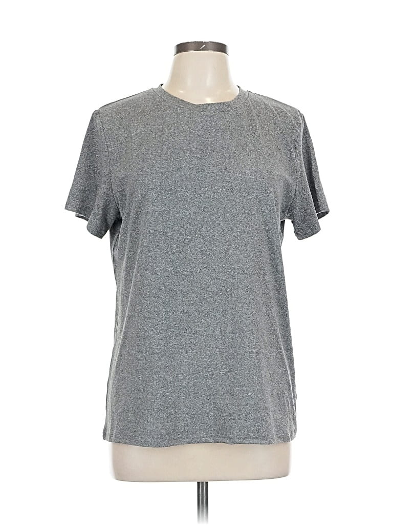Pre-owned Unbranded Short Sleeve T-shirt In Gray