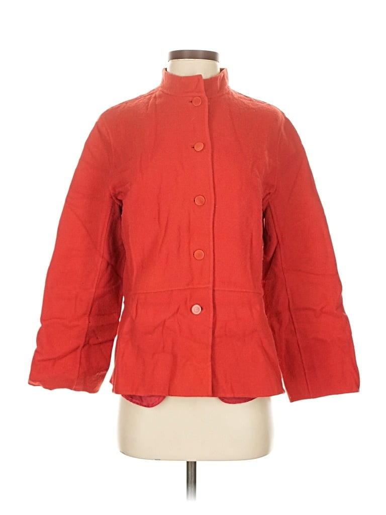 Click to view more detailed imagery on our partner's website Pre-owned Eileen Fisher Jacket In Red
