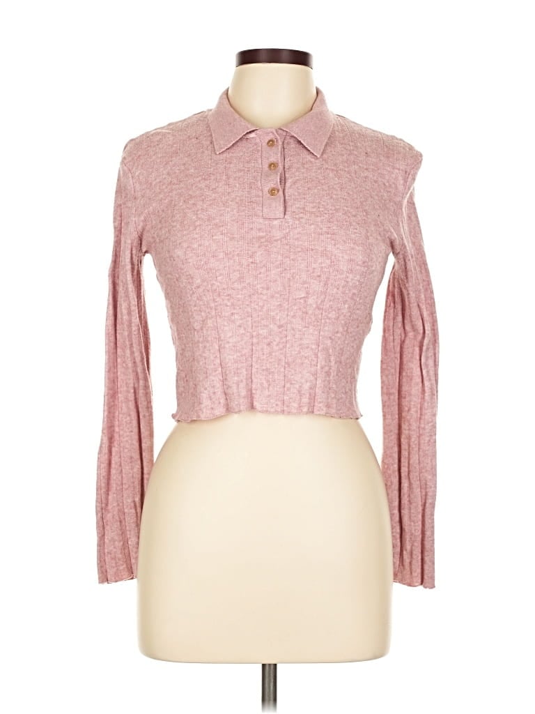 Pre-owned Zara Pullover Sweater In Pink