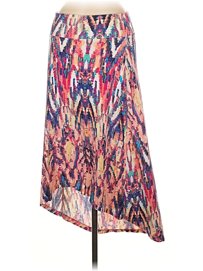 Pre-owned A.n.a. A New Approach Casual Skirt In Blue